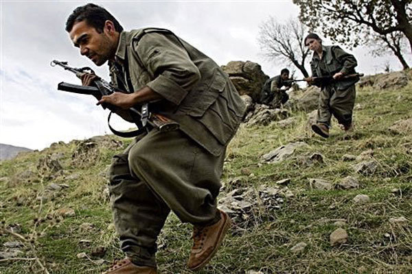 Irak ordusu ile terör örgütü PKK arasında çatışma Irak ordusu ile terör örgütü PKK arasında çatışma