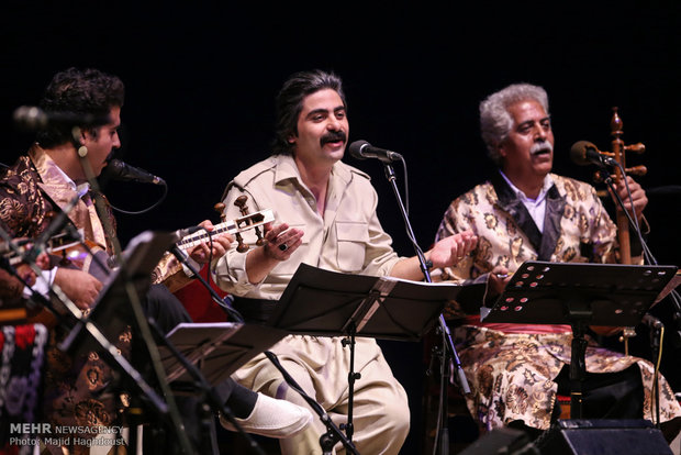 Kurdish, Lurish music concert