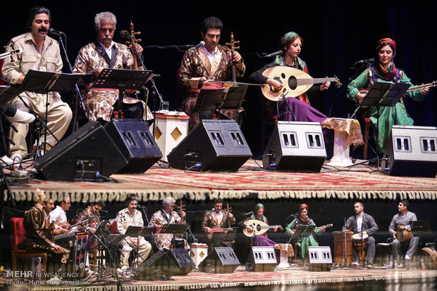 Kurdish, Lurish music concert