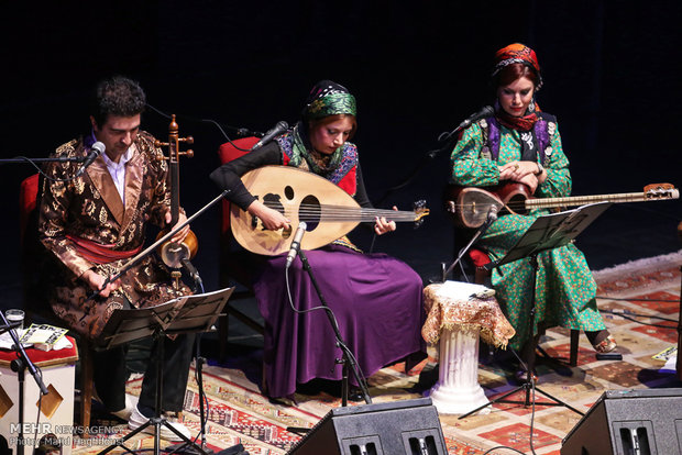 Kurdish, Lurish music concert