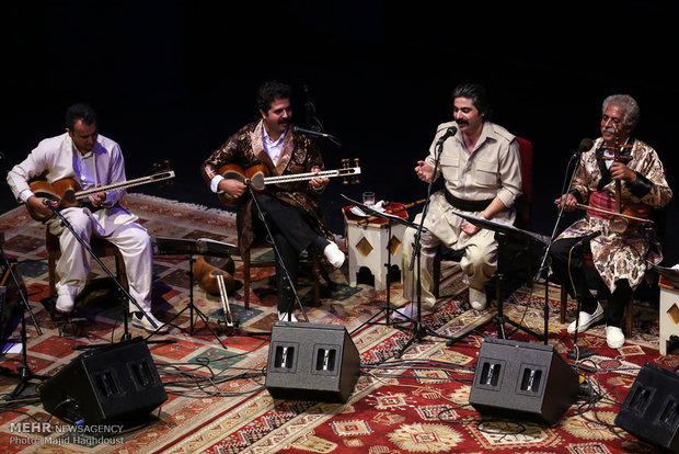 Kurdish, Lurish music concert