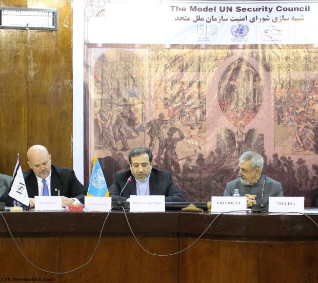 Model UN can improve understanding of it: Araghchi