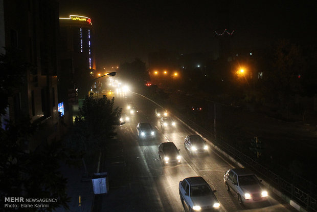 وزش باد شدید با سرعت ۴۳ کیلومتر بر ساعت در تهران