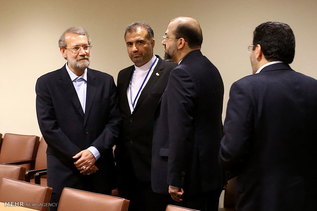 Larijani meets head of Italian senate
