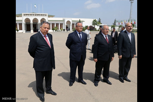 سفر محمدجواد ظریف وزیر خارجه کشورمان به الجزایر