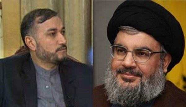 Amir-Abdollahian, Nasrallah discuss regional issues