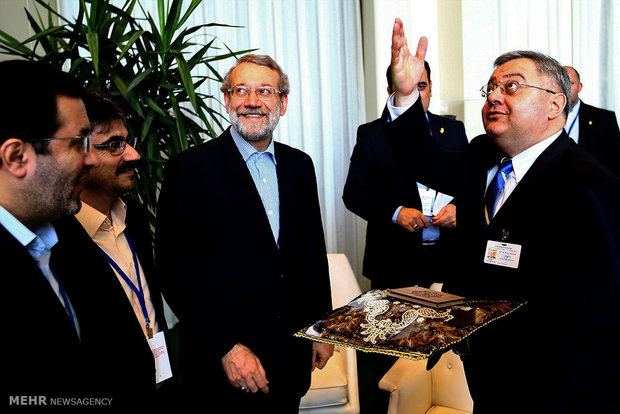  Larijani meets Georgian counterpart in New York