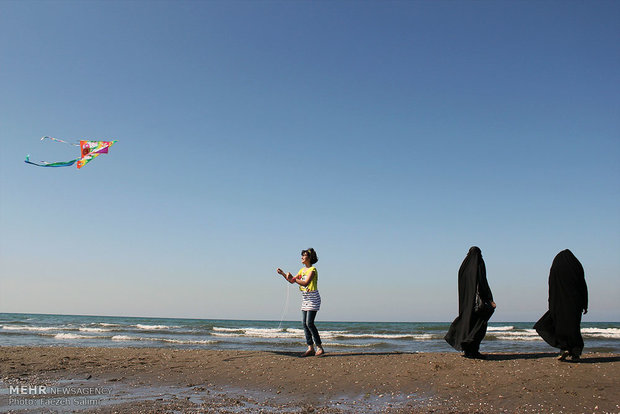 Charity Kite festival in Mahmoud Abad