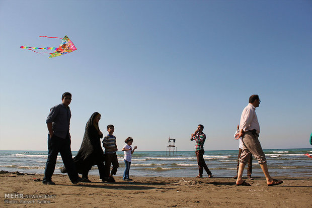 Charity Kite festival in Mahmoud Abad