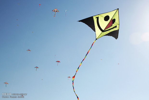 Charity Kite festival in Mahmoud Abad