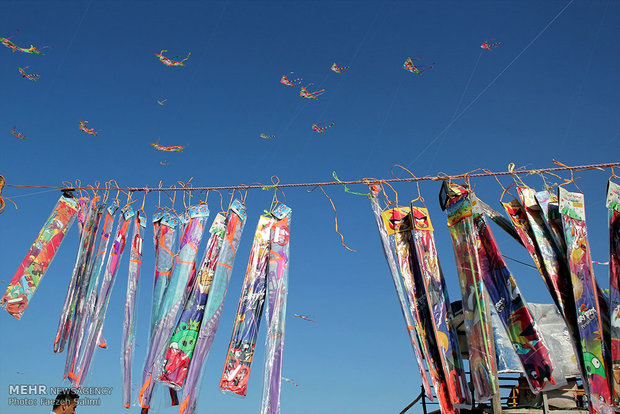 Charity Kite festival in Mahmoud Abad