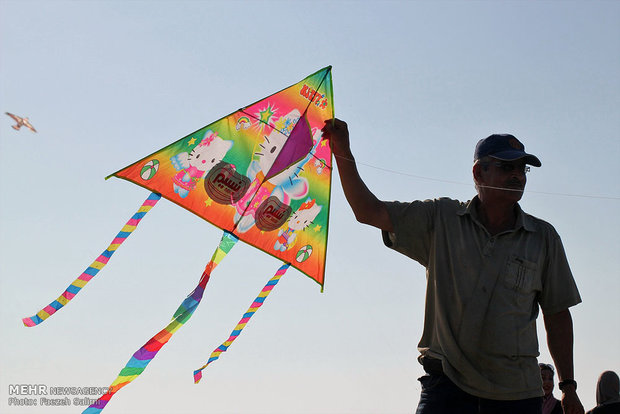 Charity Kite festival in Mahmoud Abad