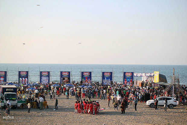 Charity Kite festival in Mahmoud Abad