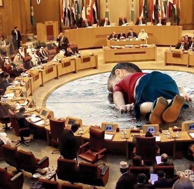 الطفل الغريق السوري