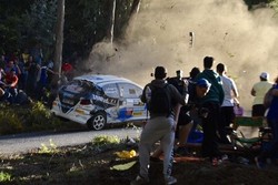 حادثه مرگبار در مسابقات اتومبیلرانی اسپانیا/ ۶ نفر کشته شدند