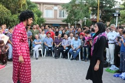 هفتمین جشنواره تأتر خیابانی«شهروند» لاهیجان به کار خود پایان داد