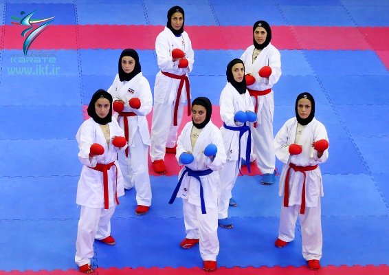Iran putting on great performance in 2015 Asian Karate Champ.