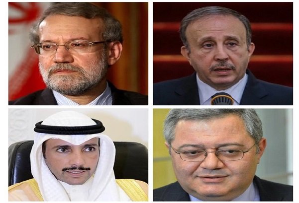 Parliament speakers felicitate Larijani on N-deal