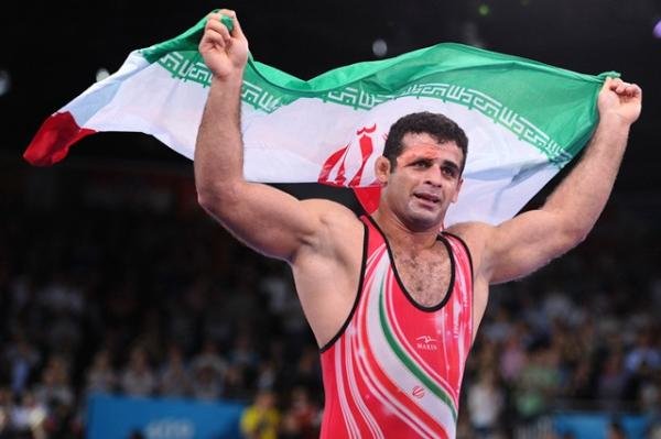 Iranian Greco-Roman wrestler wins silver medal