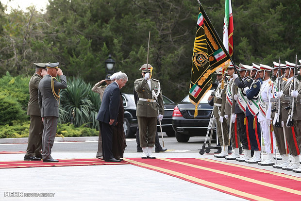 Pres. Rouhani receives Austrian counterpart