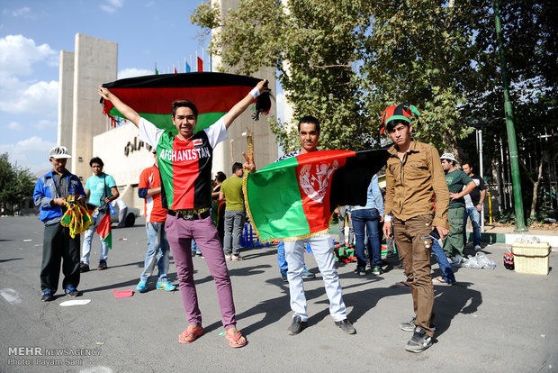 دیدار تیم‌های فوتبال افغانستان و ژاپن در مرحله مقدماتی جام جهانی ۲۰۱۸ 