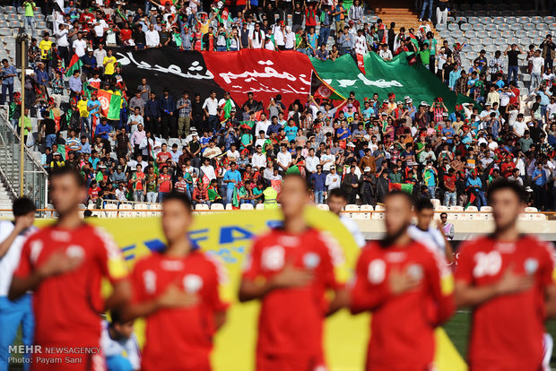 Japan, Afghanistan match in frames