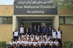 مراسم بدرقه تیم فوتبال نوجوانان ایران برگزار شد