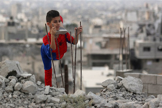 طفل من غزة