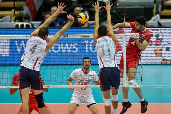 Iran volleyball team loses to US - Mehr News Agency