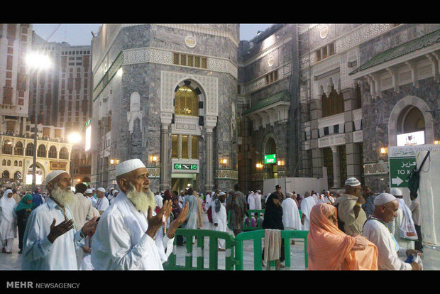 حجاح بيت الله الحرام في مكة المكرمة