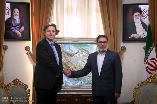 دیدار وزیر خارجه هلند با دبیر شورای عالی امنیت ملی ایران