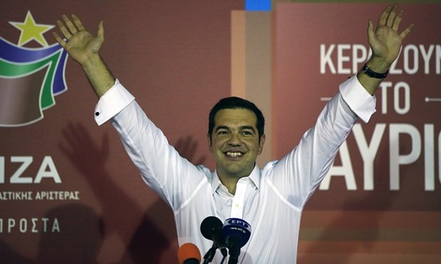 Official results confirm Syriza’s victory in Greece