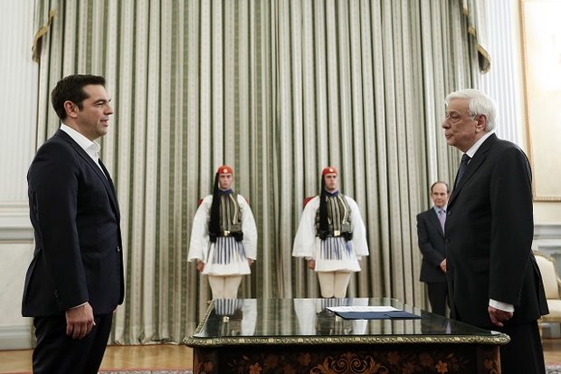 Alexis Tsipras swears in as new Prime Min. of Greece