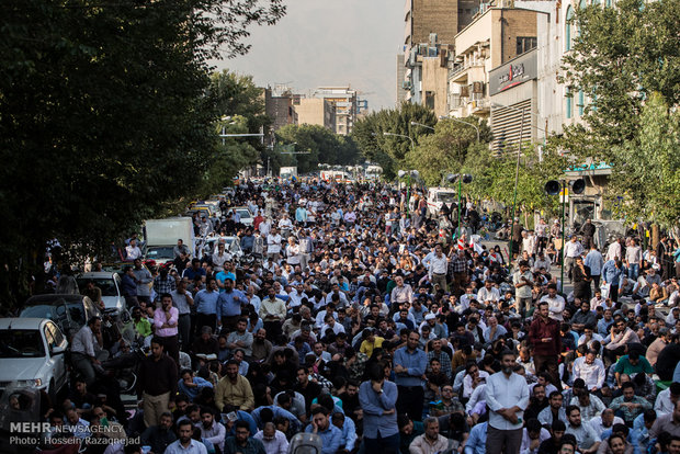 پوشش کامل امنیت مراسم عرفه توسط پلیس پایتخت