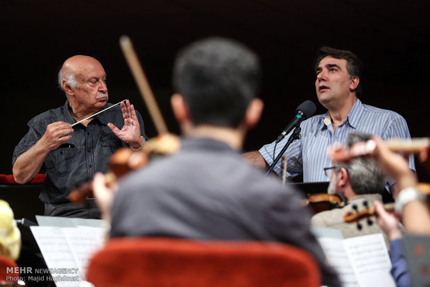 Iran's National Orchestra begins rehearsal 