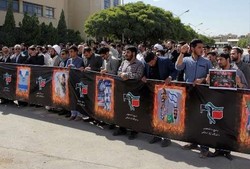 دانشجویان مشهدی سکوت مجامع بین المللی را با فریاد خود شکستند