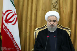 روحاني: لا تستطيع أيّة قوة او دولة في العالم إبعاد ايران والعراق عن بعضهما