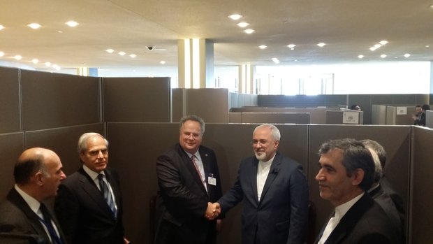 Iran, Greek FMs discuss bilateral ties, Syrian crisis 