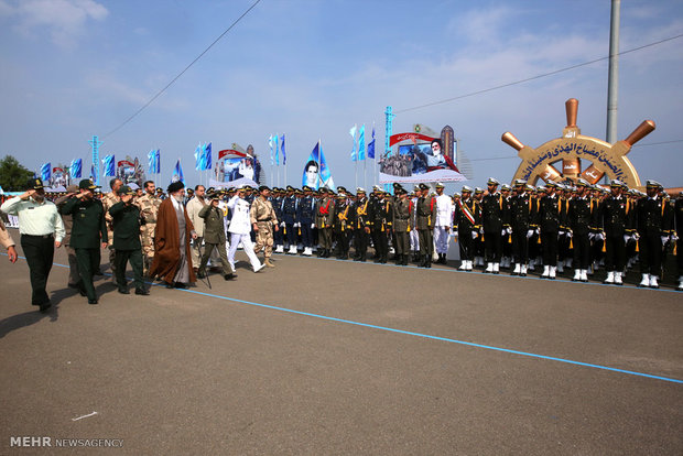 Rehber askeri akademisi öğrencilerinin mezuniyet törenine katıldı