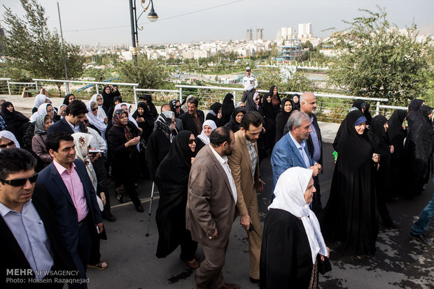 مراسم بزرگداشت روز سالمند در بوستان جوانمردان