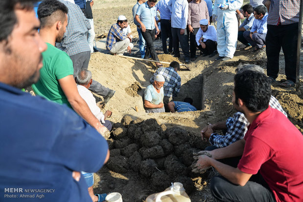 بازگشت پیکر جان‌باختگان فاجعه منا به گنبد کاووس