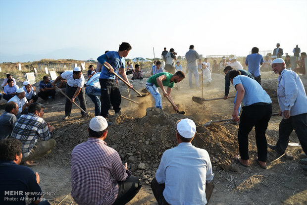 بازگشت پیکر جان‌باختگان فاجعه منا به گنبد کاووس