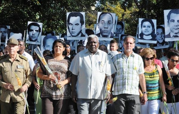 Cuba pays tribute to victims of terrorist attack