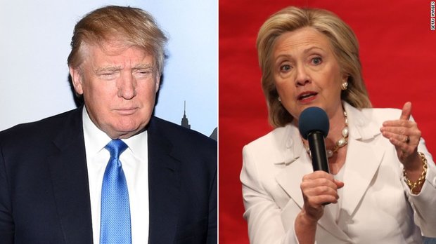 Clinton, Trump continue leading electoral campaign in US