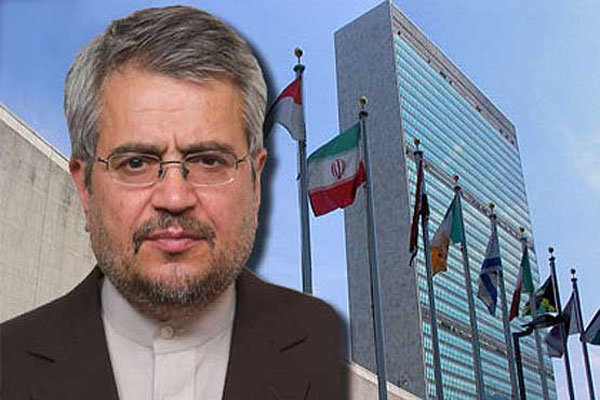 مندوب ايران في الامم المتحدة : الشعب الفلسطيني بحاجة الى اجراءات دولية فورية