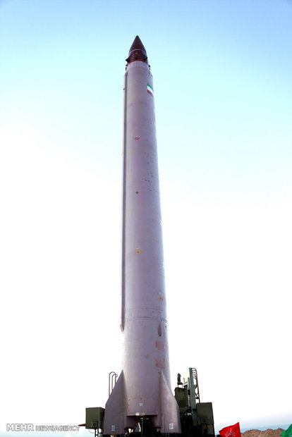 Emad ballistic missile test-fired