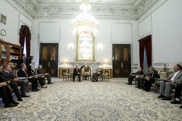 Rafsanjani meets Polish official