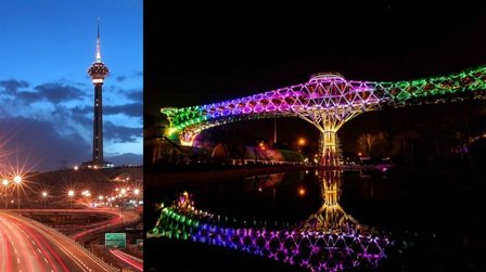 Milad Tower, Nature Bridge to be lit up blue for UN 70th anniv.