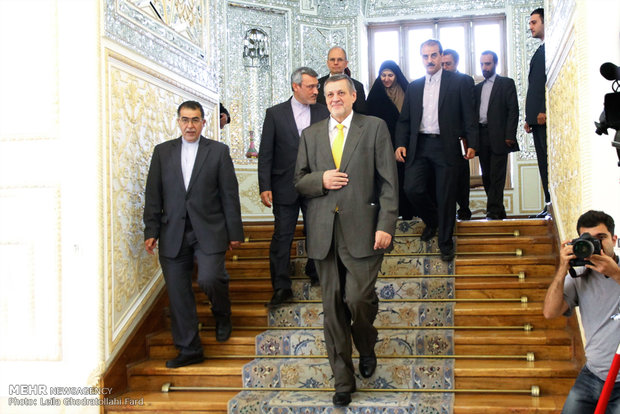 Zarif meets Ján Kubiš