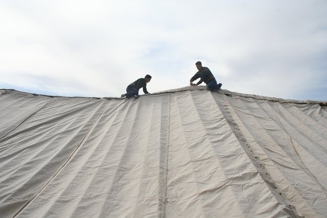 تکیه بازار شاهرود در آغوش فرشتگان/ مراسم سنتی «پوش» برگزار شد